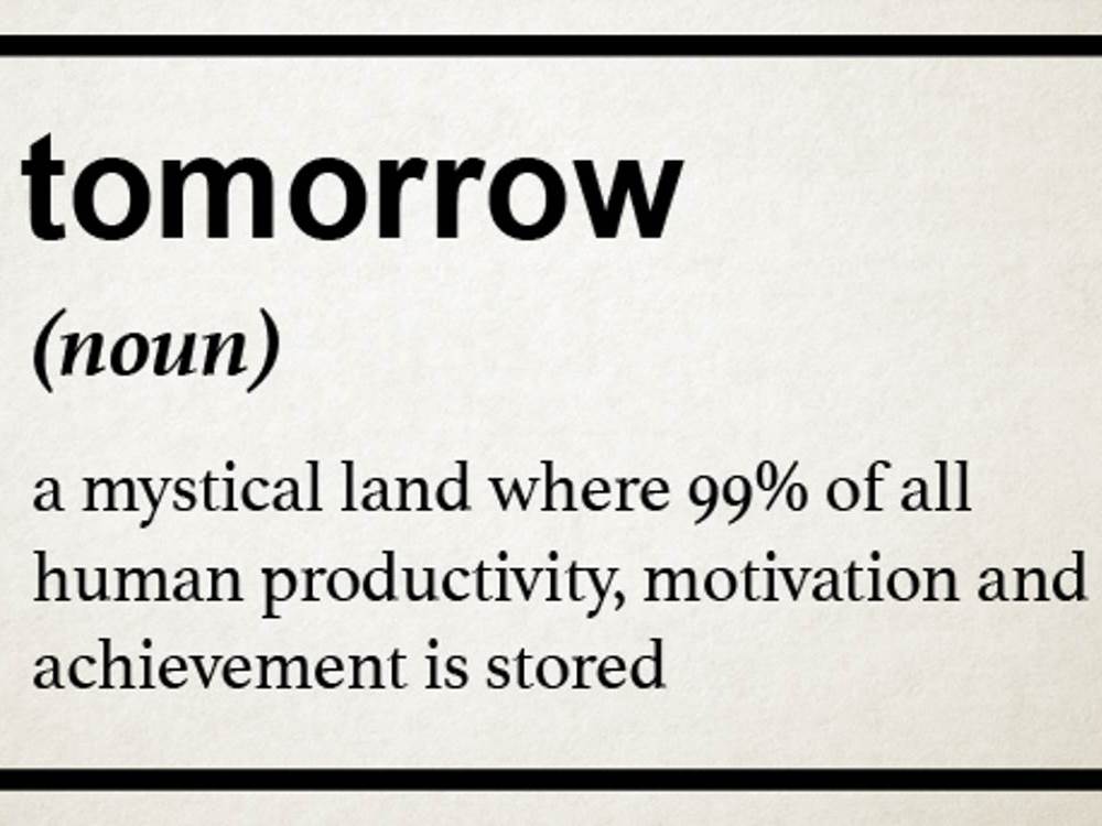 Tomorrow Definition